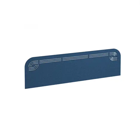 Offset Acoustic Desktop Screen - 1400 - Blue